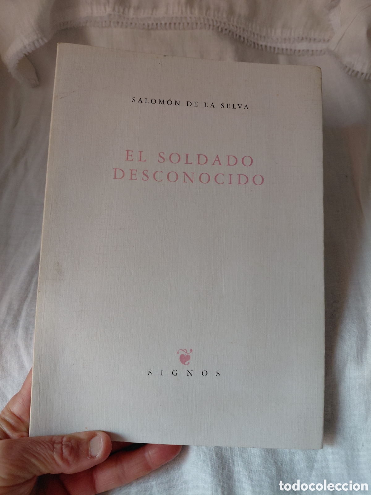 Libros de segunda mano: EL SOLDADO DESCONOCIDO.SALOMON DE LA SELVA.EDITORIAL SIGNOS 1994.-1&ordf; EDICION