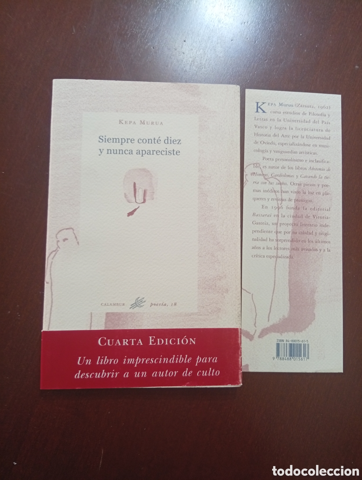Libros de segunda mano: Siempre cont&eacute; diez y nunca apareciste. Kepa Murua
