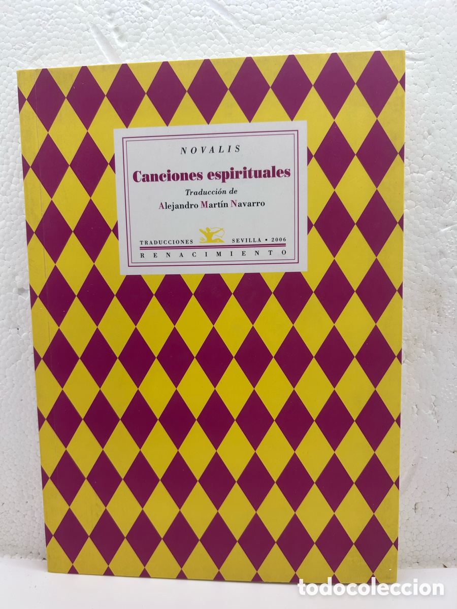 Libros de segunda mano: Novalis . Canciones espirituales. edici&oacute;n biling&uuml;e Alem&aacute;n - castellano