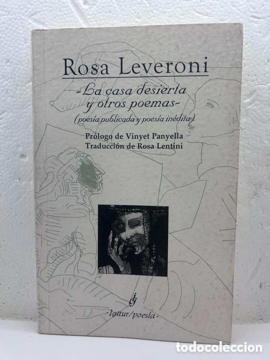 Libros de segunda mano: Rosa Leveroni. La casa desierta y otros poemas