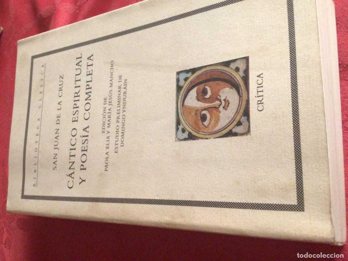 Libros de segunda mano: C&aacute;ntico espiritual y poes&iacute;a completa San Juan de la Cruz