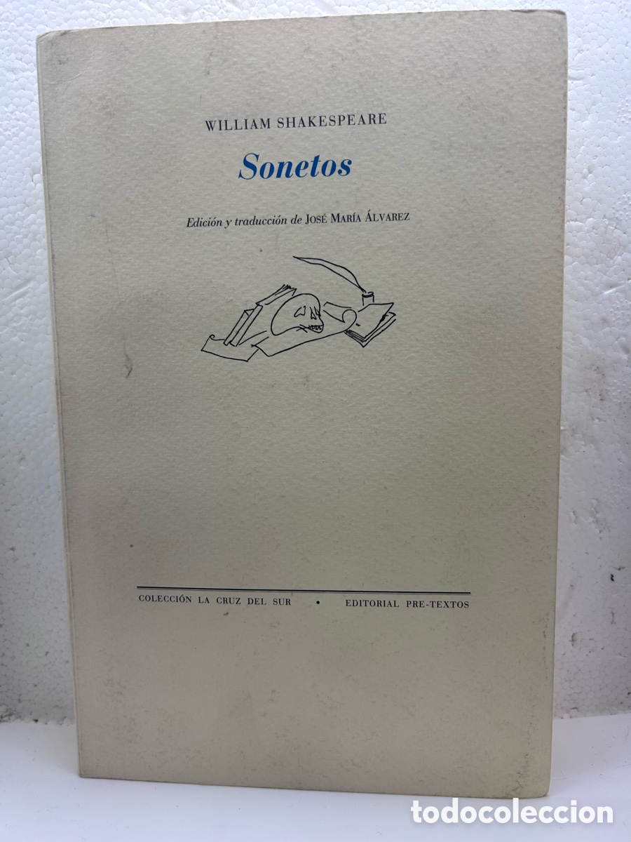 Libros de segunda mano: Sonetos. Shakespeare. Pre - textos. Edici&oacute;n biling&uuml;e