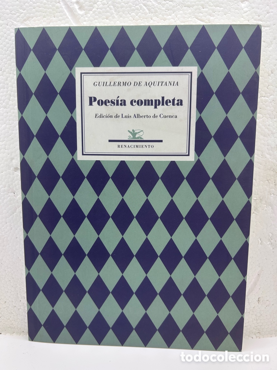 Libros de segunda mano: Guillermo de Aquitania . Poes&iacute;a completa