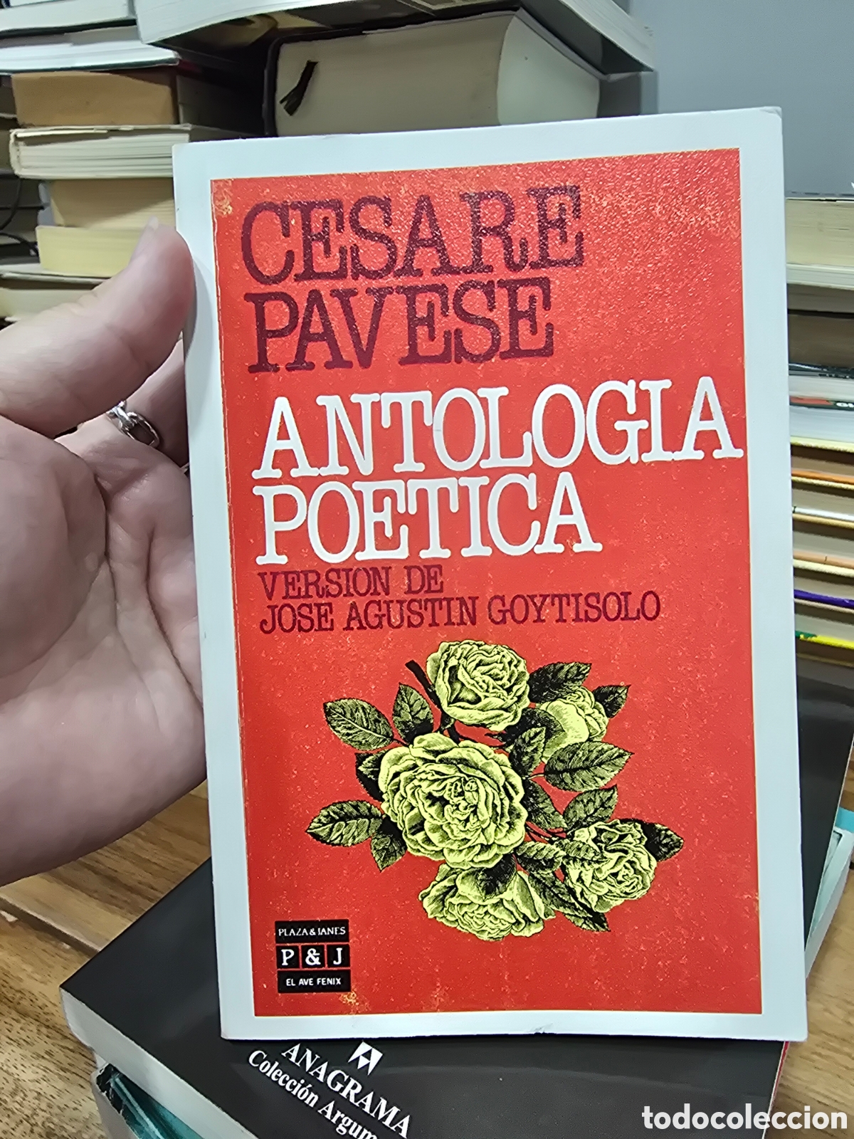 Libros de segunda mano: ANTOLOGIA POETICA Cesare Pavese PLAZA & JANES 1985 poesia