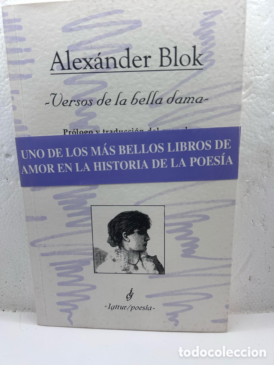 Libros de segunda mano: Alexandra Blok . Versos de la bella dama