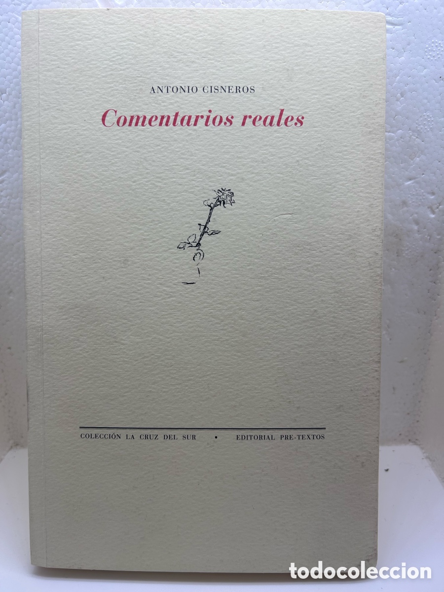 Libros de segunda mano: Comentarios reales. Antonio Cisneros