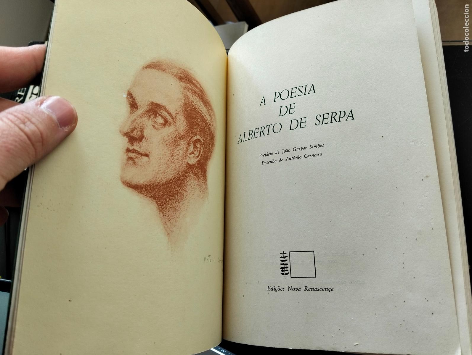 Libros de segunda mano: Raro. Literatura Portuguesa. A Poesia de Alberto de Serpa, ed. Nova Resascenca, 1981 L55