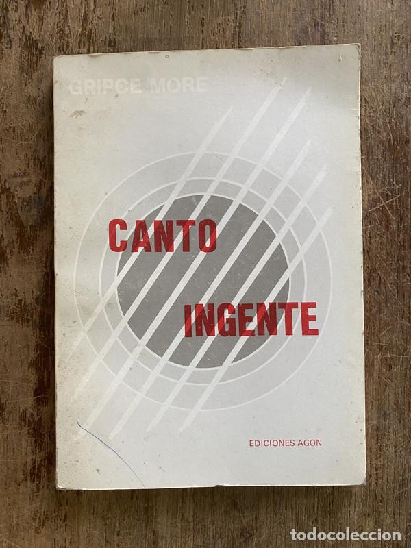 Second hand books: Canto Ingente - More Gripce