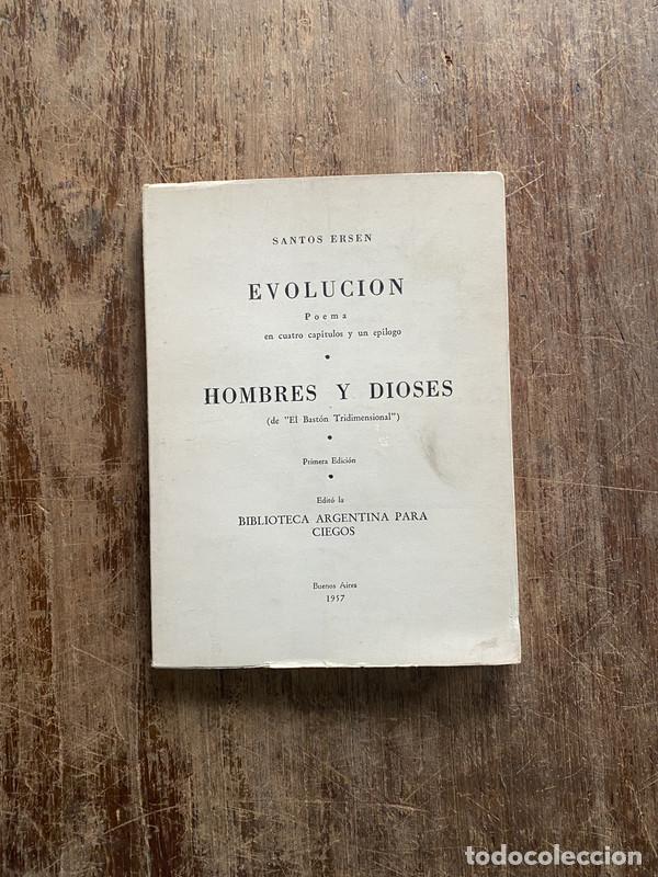 Libri di seconda mano: Evolucion / Hombres y Dioses - Ersen Santos