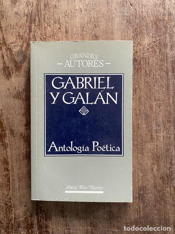 Libros de segunda mano: Antologia Poetica - Gabriel y Galan