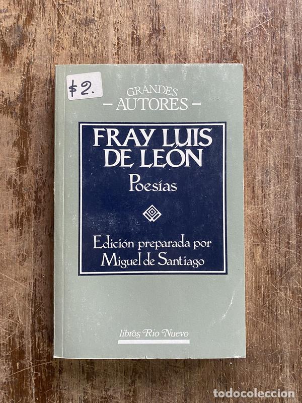 Libros de segunda mano: Poesias - De Leon Fray Luis