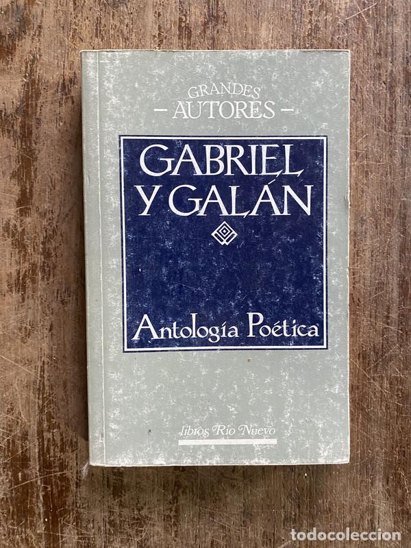 Libros de segunda mano: Antologia Poetica - Gabriel y Galan Jose Maria