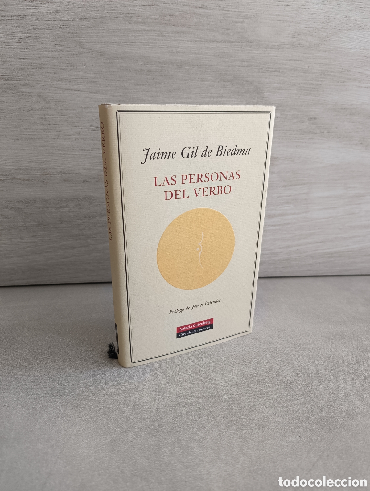 Libros de segunda mano: Las personas del verbo - Jaime Gil de Biedma. Galaxia Gutenberg.