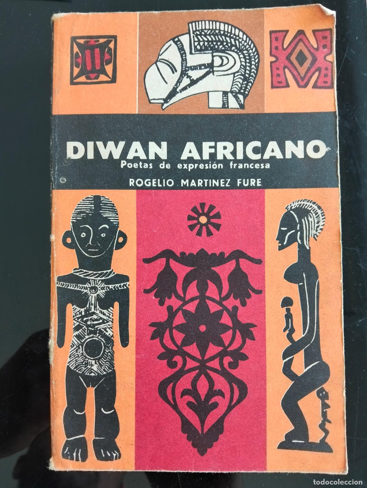 Libros de segunda mano: Poesia Africana. Diwan Africano, Rogelio Martinez, 1988 VISITA MI CATALOGO L55