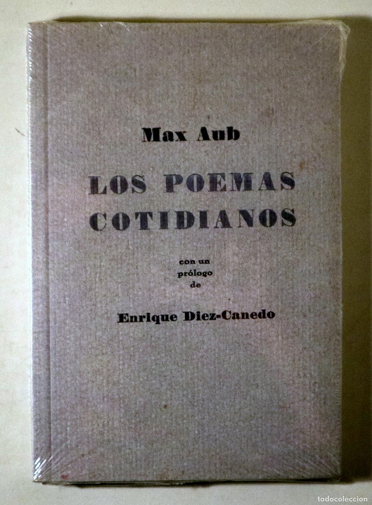 Libros de segunda mano: AUB, Max - LOS POEMAS COTIDIANOS - Val&egrave;ncia 2005 - Facs&iacute;mil + separata