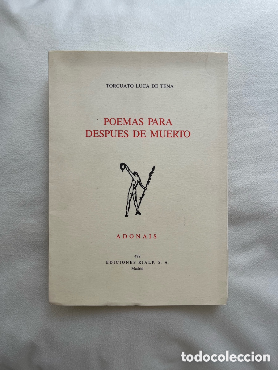 Livres d'occasion: Poemas para despu&eacute;s de muerto firmado