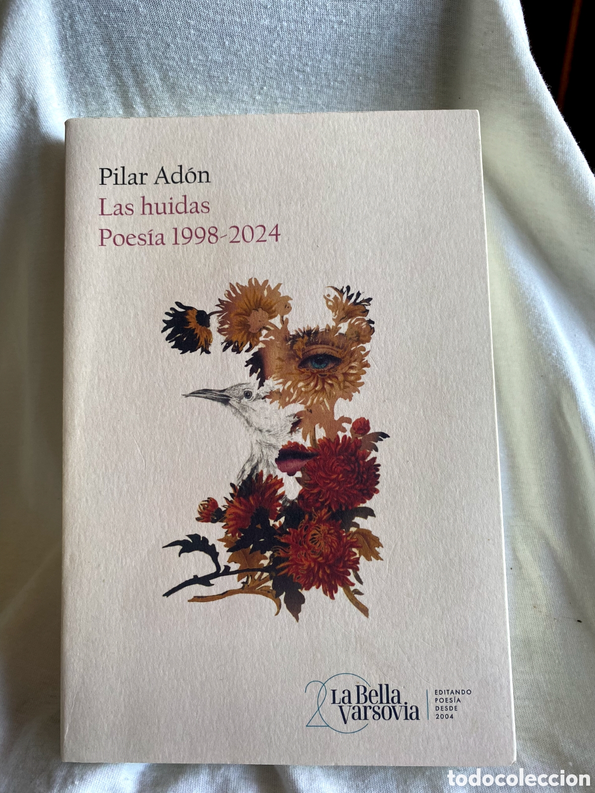 Libros de segunda mano: Las huidas: Poes&iacute;a 1998-2024&rdquo; de la autora Pilar Ad&oacute;n