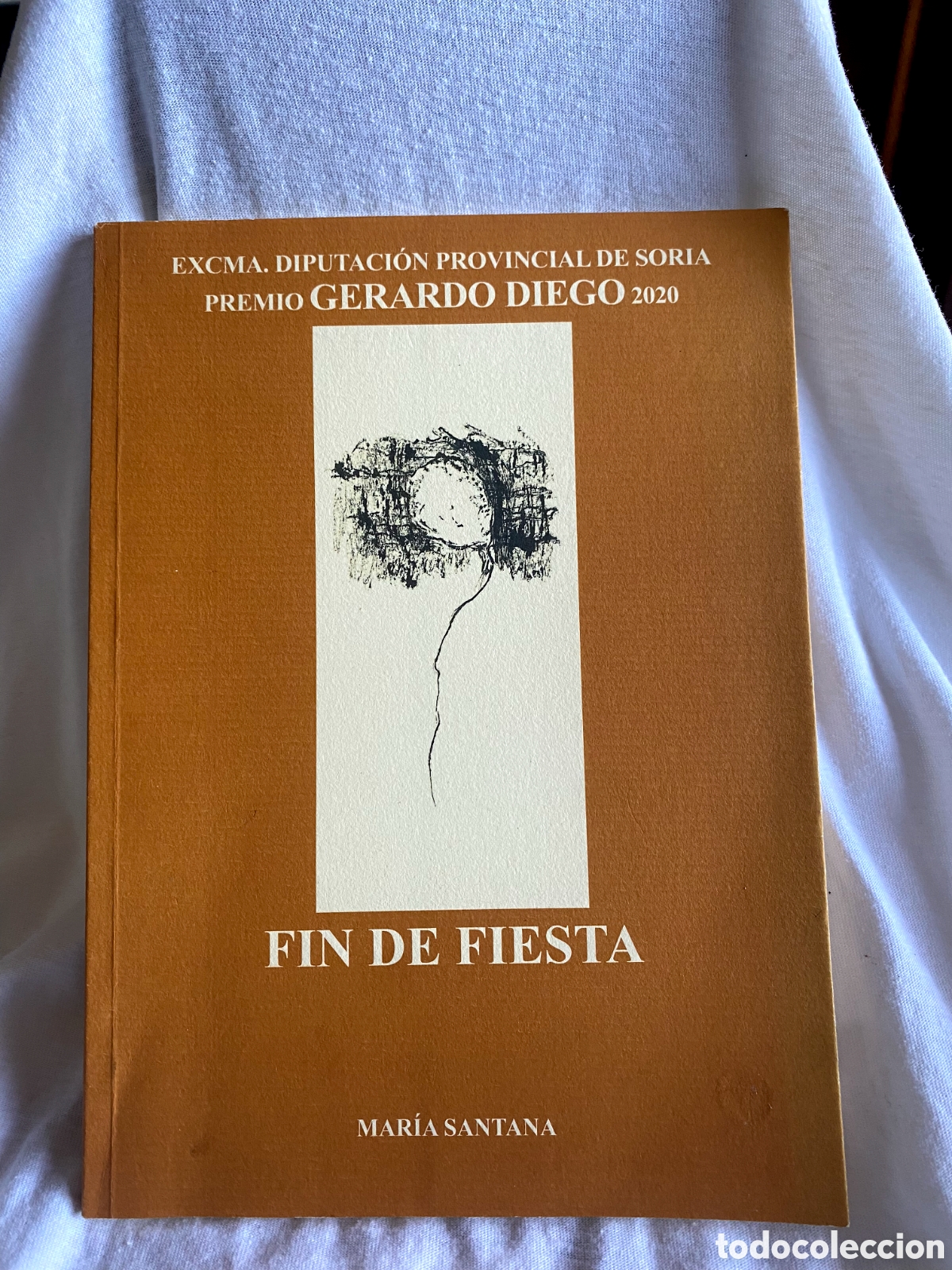 Libros de segunda mano: Fin de fiesta. Mar&iacute;a Santana. Premio Gerardo Diego de poes&iacute;a en 2020