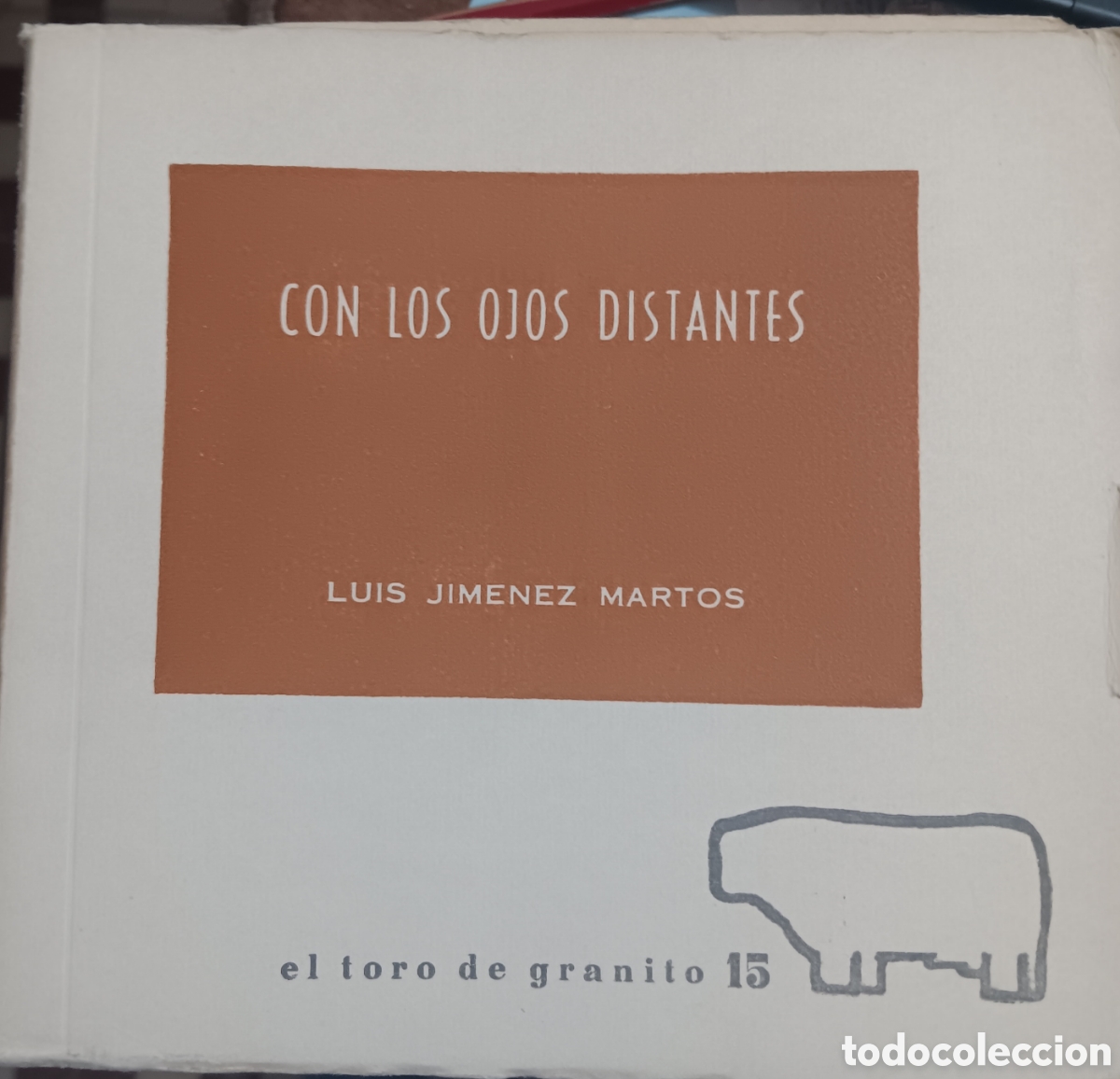 Libros de segunda mano: CON LOS OJOS DISTANTES 1952 - 1970 LUIS JIMENEZ MARTOS