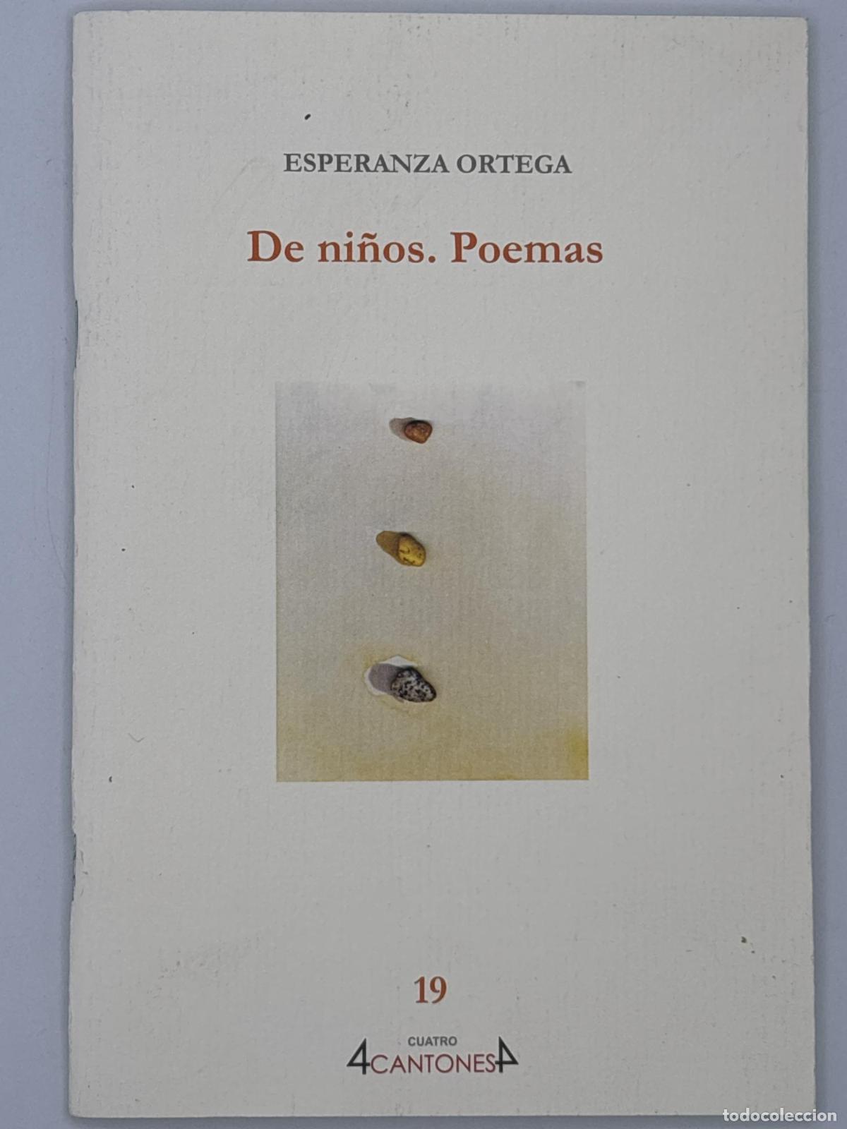 Libros de segunda mano: De ni&ntilde;os. Poemas - Esperanza Ortega