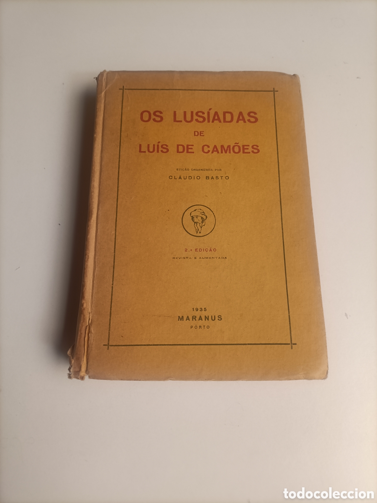Libros de segunda mano: Os lusiadas de Luis de Camoes 1935 Porto