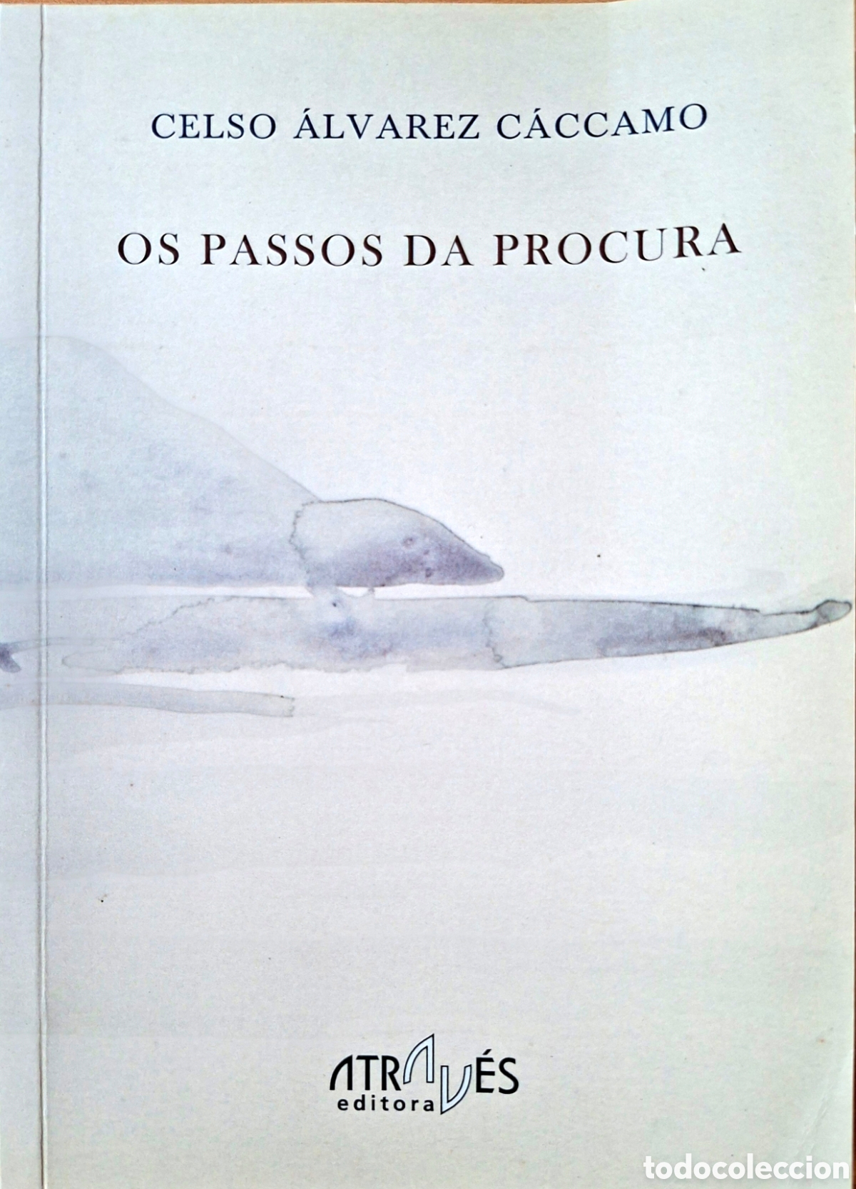 Libros de segunda mano: Celso &Aacute;LVAREZ C&Aacute;CCAMO, Os Passos da procura, Atrav&eacute;s das Letras, 1&ordf; ed. 2018