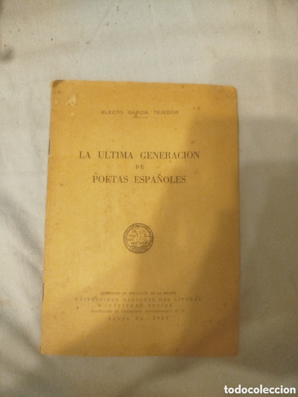 Libros de segunda mano: La &uacute;ltima generaci&oacute;n de poetas espa&ntilde;oles