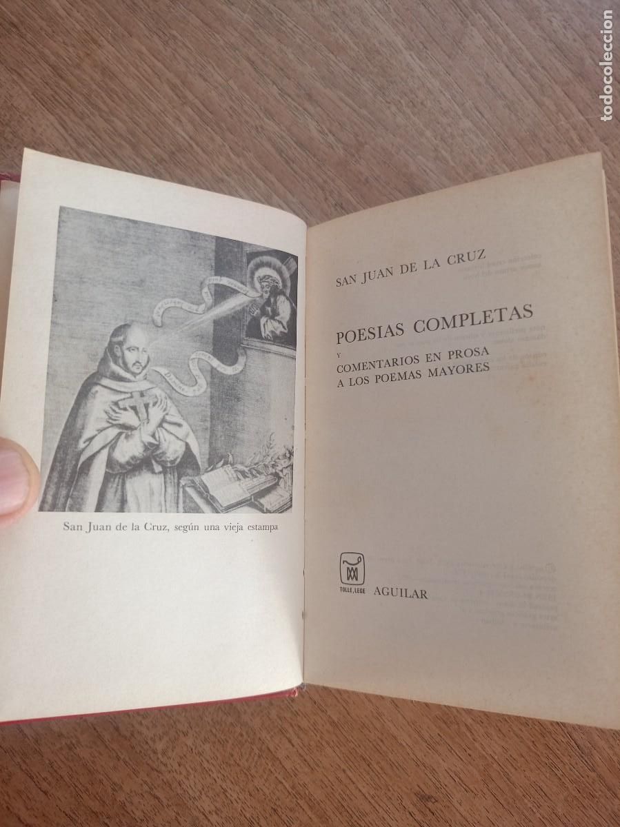 Livres d'occasion: POESIAS COMPLETAS. SAN JUAN DE LA CRUZ. AGUILAR. 1973. COLECCI&Oacute;N CRISOL.