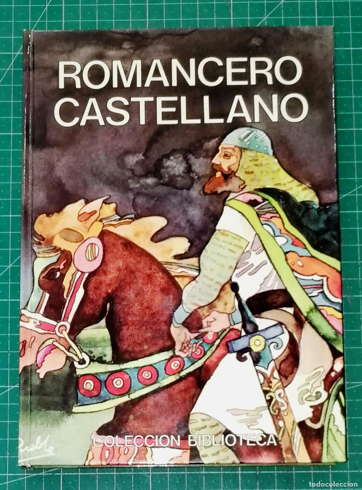 Libros de segunda mano: ROMANCERO CASTELLANO (Colecci&oacute;n Biblioteca). - 3&ordf; ed. - Editorial Nebrija, 1983