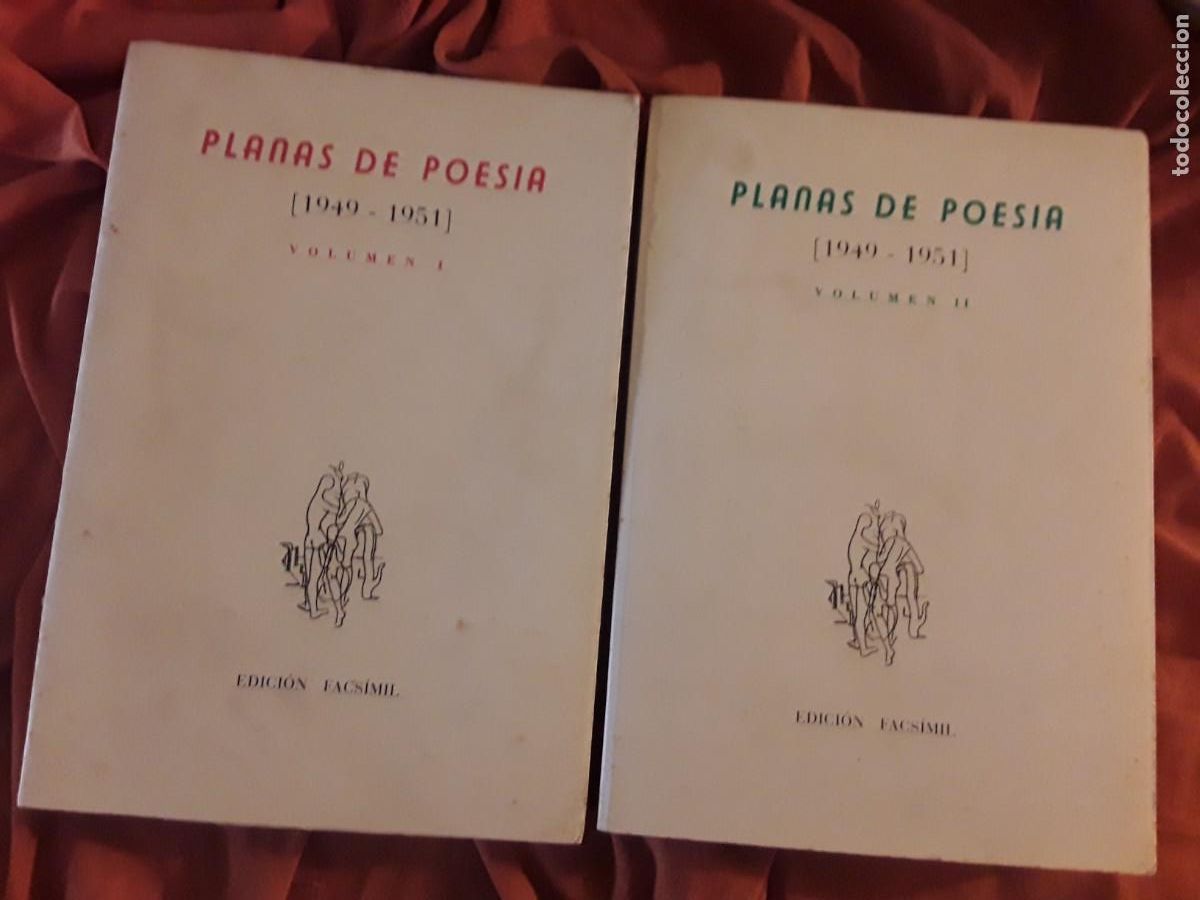 Libri di seconda mano: Planas de Poes&iacute;a 1949-1951 (2 vol., completa) Facs&iacute;mil.