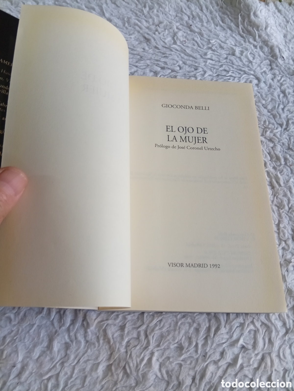 Libros de segunda mano: El ojo de la mujer. Gioconda Belli. - Foto 6