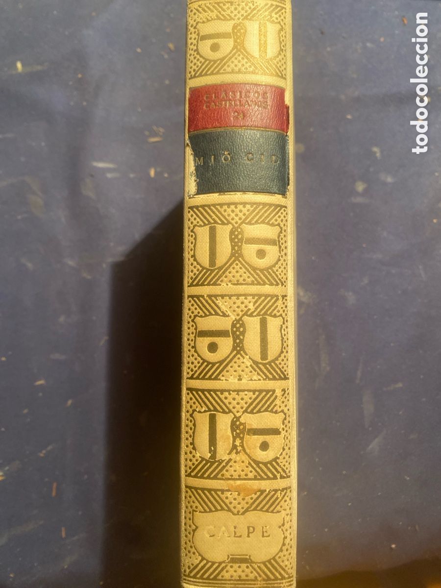 Second hand books: - POEMA DEL MIO CID - (CLASICOS LA LECTURA, 1923)