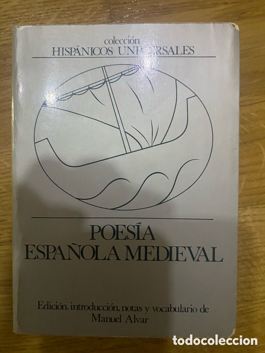 Libros de segunda mano: Poes&iacute;a espa&ntilde;ola medieval. Antolog&iacute;a.Manuel Alvar. Cupsa editorial