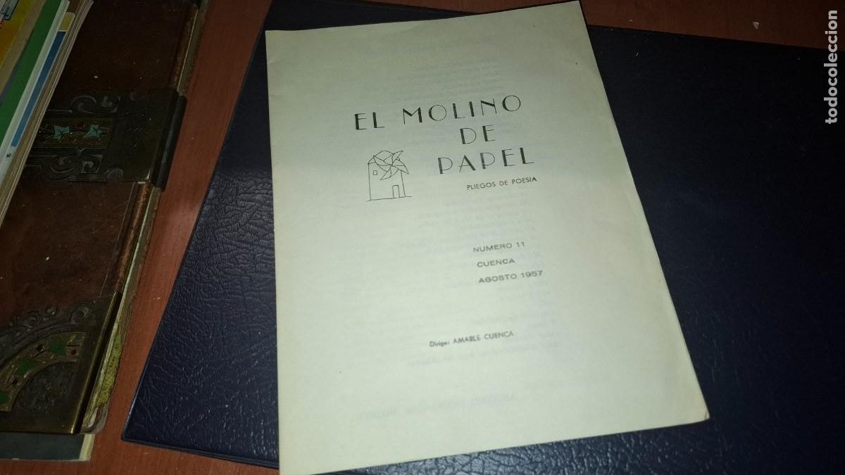 Libros de segunda mano: El molino de papel pliegos de poesia. N&deg; 11. Cuenca 1957