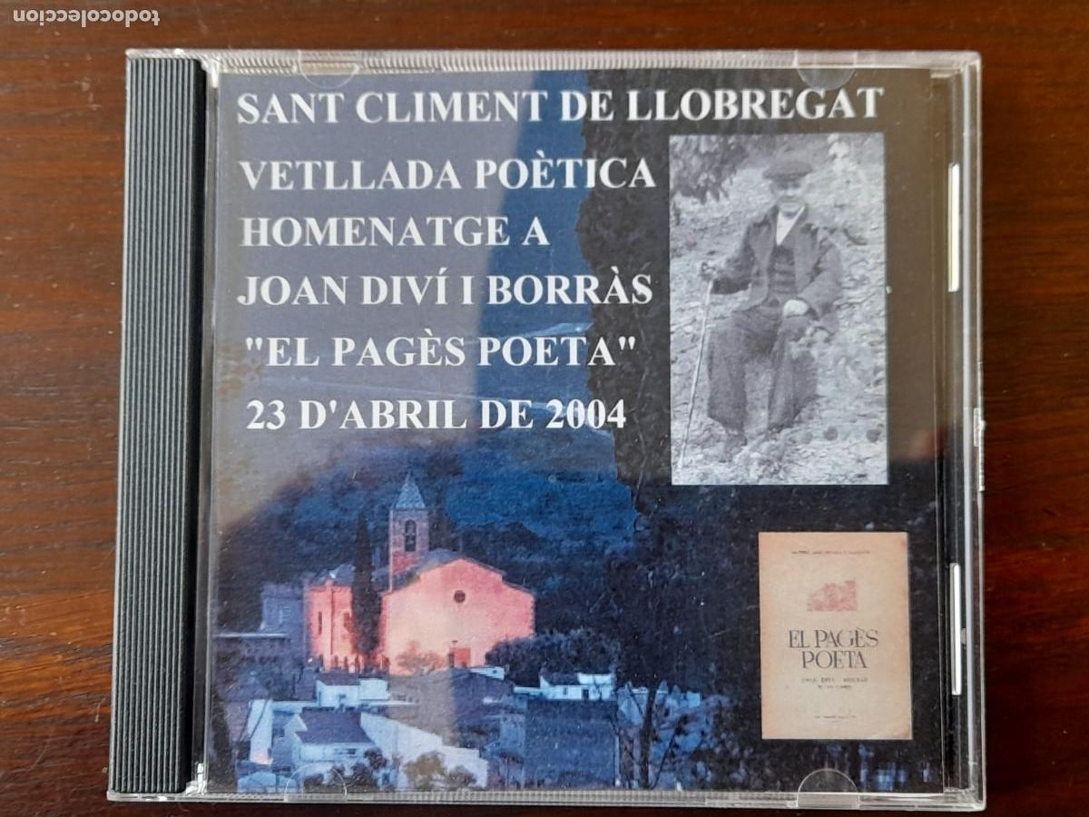 Libros de segunda mano: DVD acto de homenaje a Joan Divi i Borras &rdquo;El Pages Poeta&rdquo; de Sant Climent de Llobregat de Barcelona