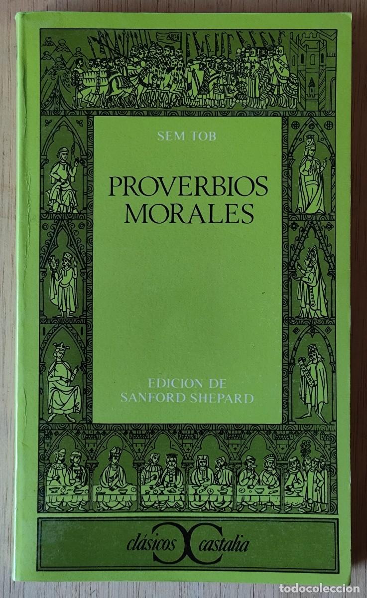 Libros de segunda mano: Proverbios morales/Sem Tob - Castalia