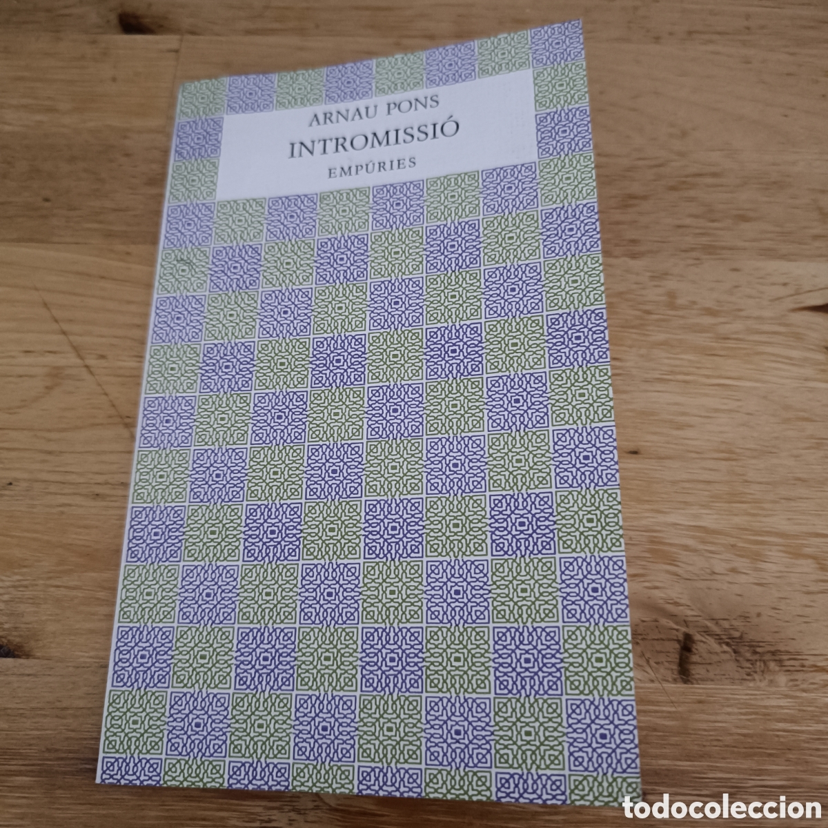 Libros de segunda mano: ARNAU PONS - INTROMISSI&Oacute; - EMP&Uacute;RIES 1991 - BLAI BONET - VENTALL POESIA 14 - 1a EDICI&Oacute;
