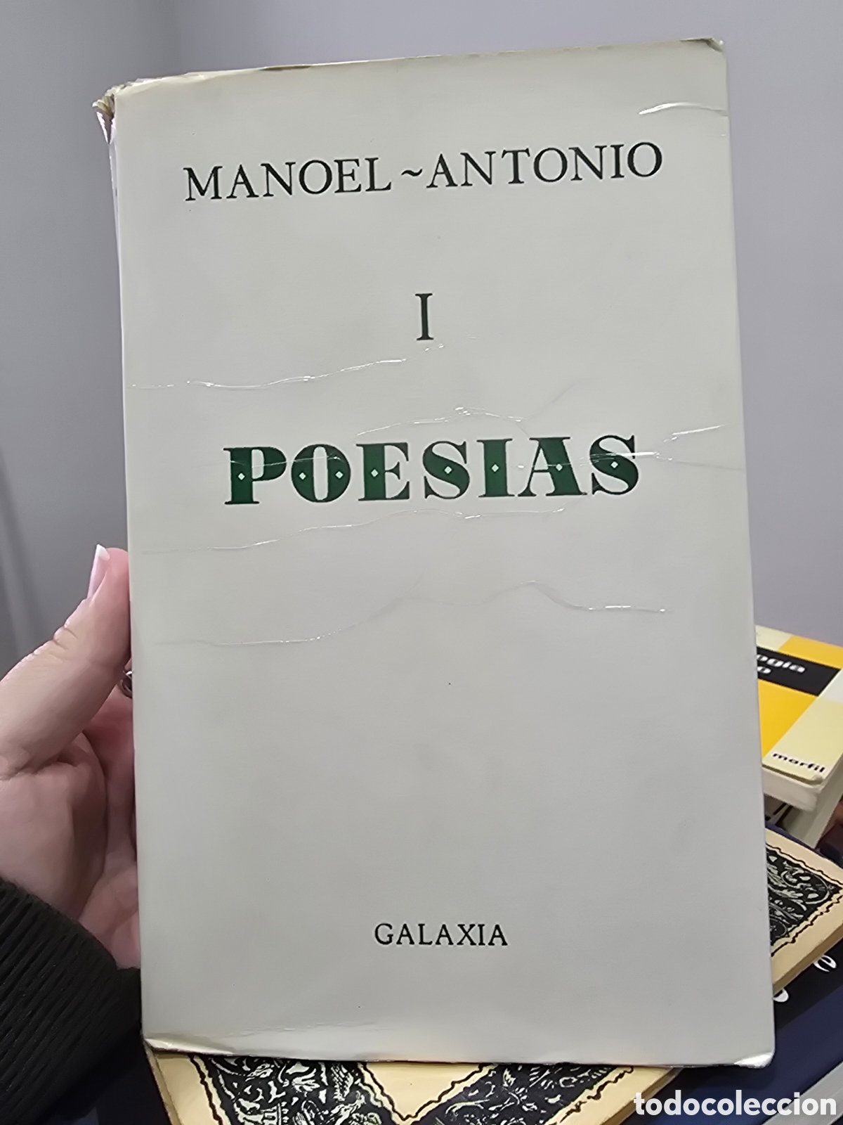 Libros de segunda mano: POESIAS MANOEL ANTONIO GALAXIA 1972 (en gallego) poesia