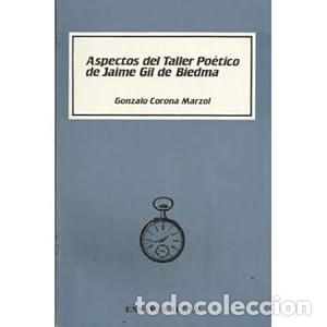 Libros de segunda mano: Taller po&eacute;tico de Gil de Biedma - Gonzalo Corona Marzol