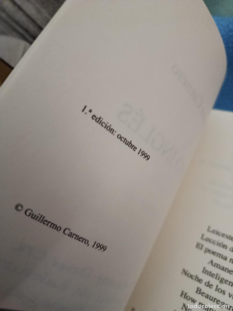 Libros de segunda mano: VERANO INGL&Eacute;S GUILLERMO CARNERO DEDICATORIA - Foto 3