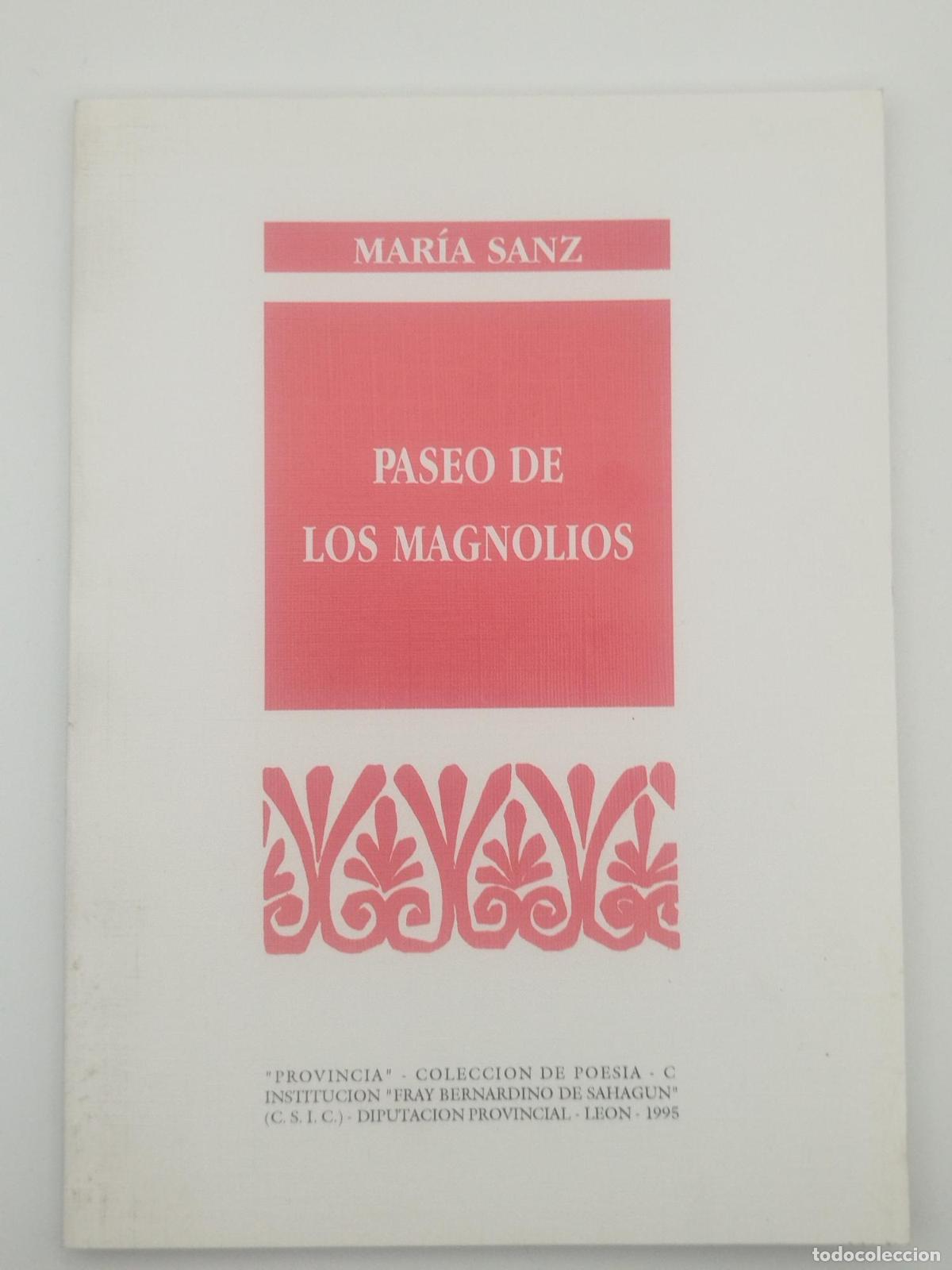 Libros de segunda mano: Paseo de los magnolios - Sanz, Mar&iacute;a.