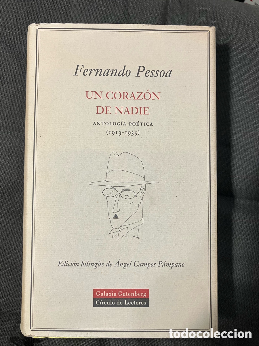 Libros de segunda mano: Un coraz&oacute;n de nadie. Fernando Pessoa. Edici&oacute;n biling&uuml;e .