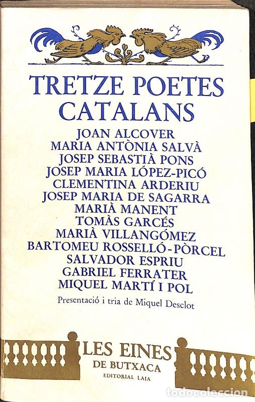 Libros de segunda mano: Tretze poetes catalans contemporanis - Varios Autores - Editorial Laia
