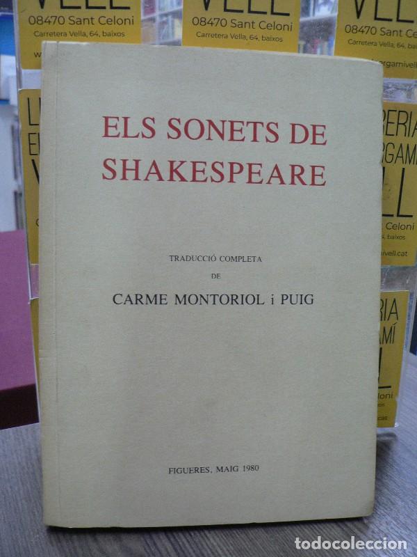 Libros de segunda mano: Els sonets de Shakespeare - William Shakespeare - Bnac Industrial del Pirineus - Figueres 1980, 2&ordf; e