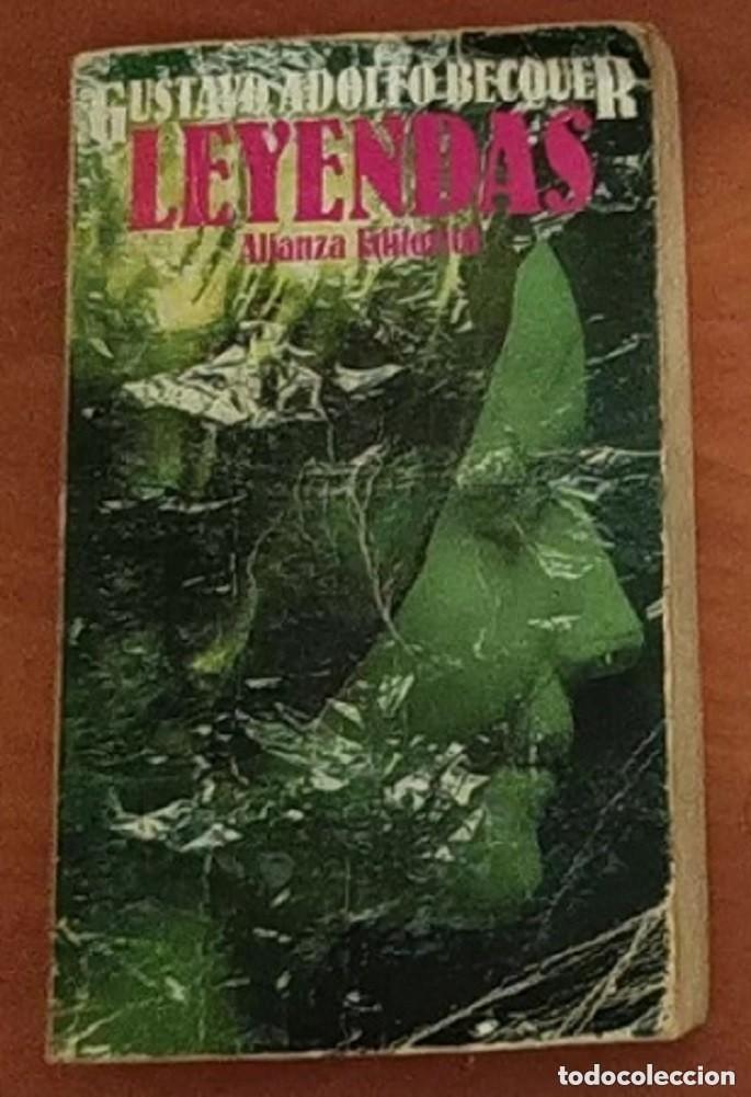 Libros de segunda mano: GUSTAVO ADOLFO BECQUER - LEYENDAS - ALIANZA EDITORIAL -LEER DETALLES LIBRO DE BOLSILLO