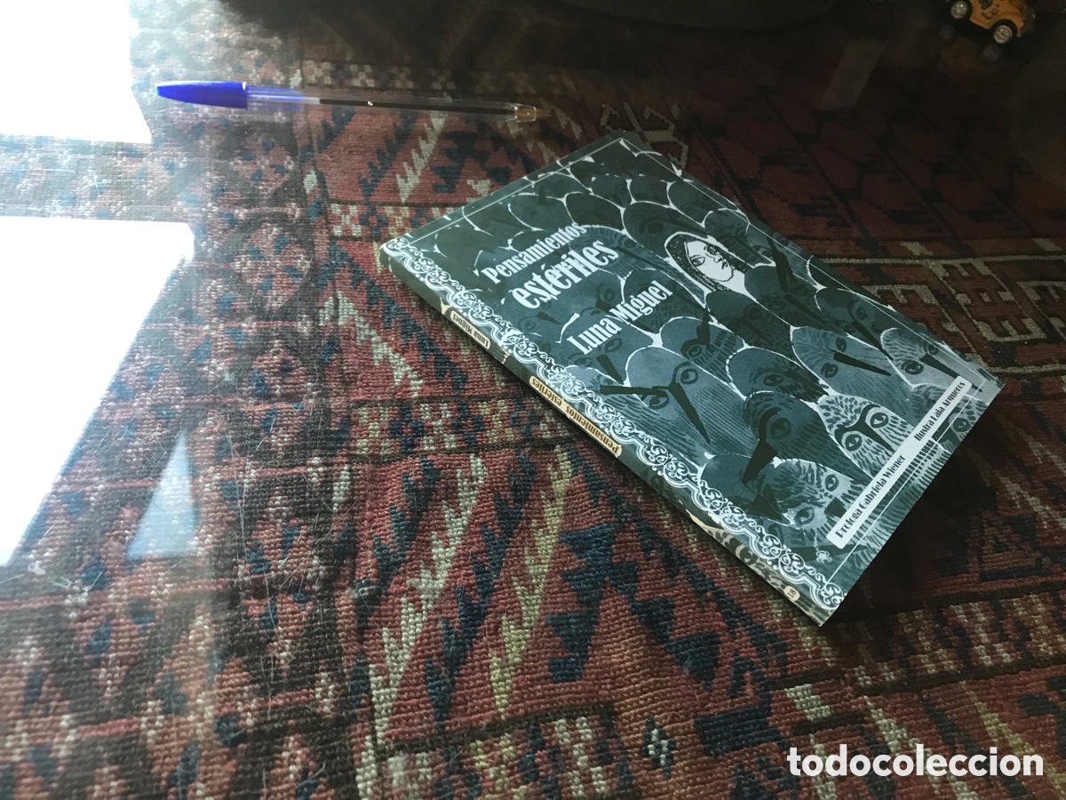 Libros de segunda mano: Pensamientos est&eacute;riles. Luna Miguel. Ilustra Laia Arqueros