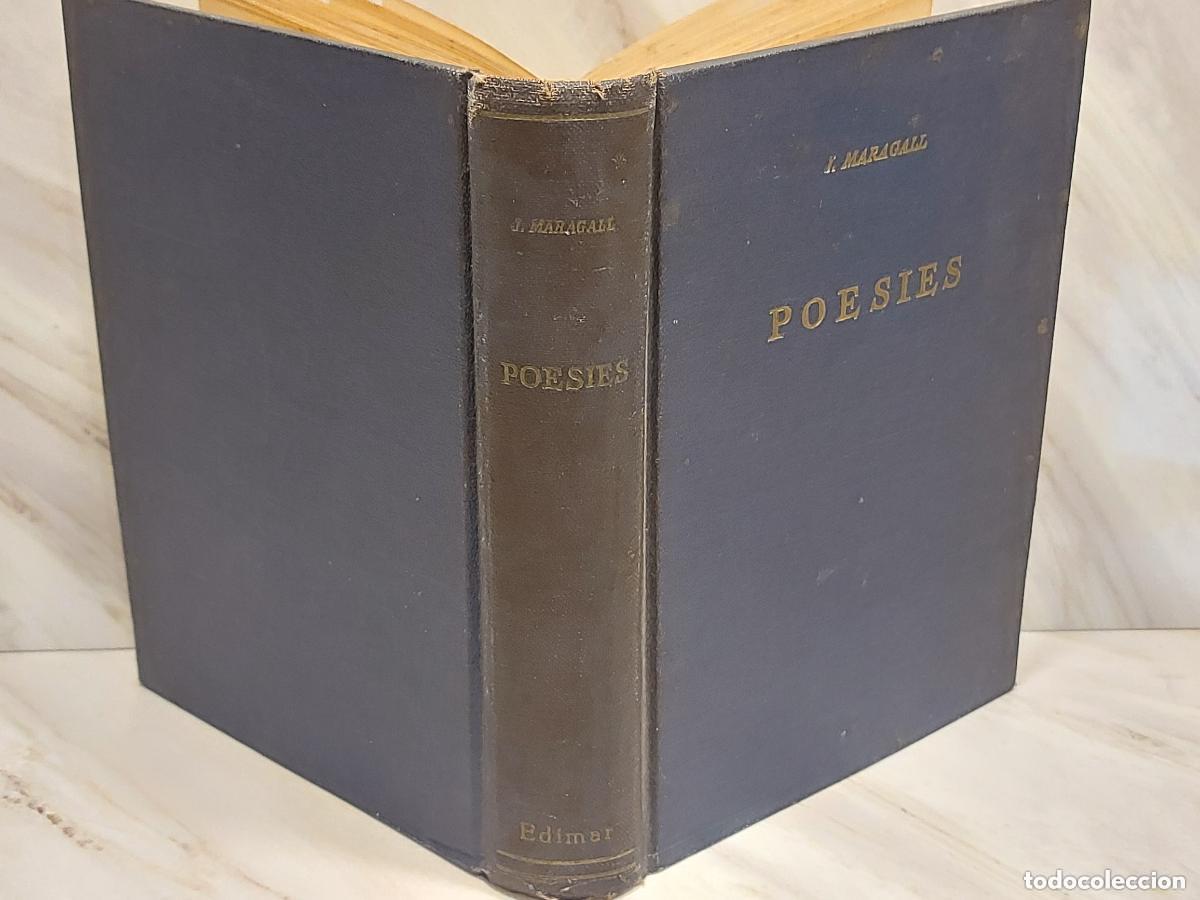 Libros de segunda mano: POESIES | JOAN MARAGALL | 1947 | EDIMAR | TAPA DURA | CATAL&Agrave;