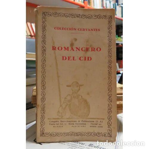 Libros de segunda mano: Romancero del Cid - Desconocido - Editorial Sin Especificar