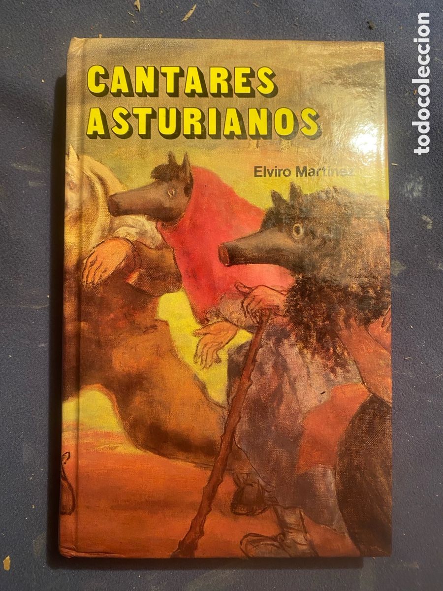 Libros de segunda mano: ELVIRO MART&Iacute;NEZ: - CANTARES ASTURIANOS - (1991)