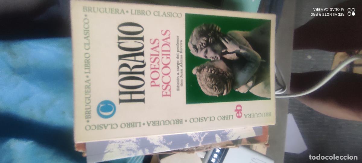 Libros de segunda mano: Poes&iacute;as escogidas. Horacio. Libro amigo